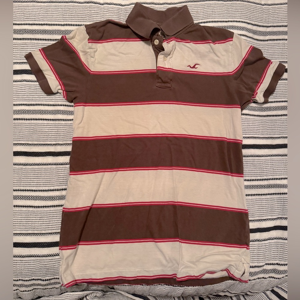Hollister Polo Shirt Medium